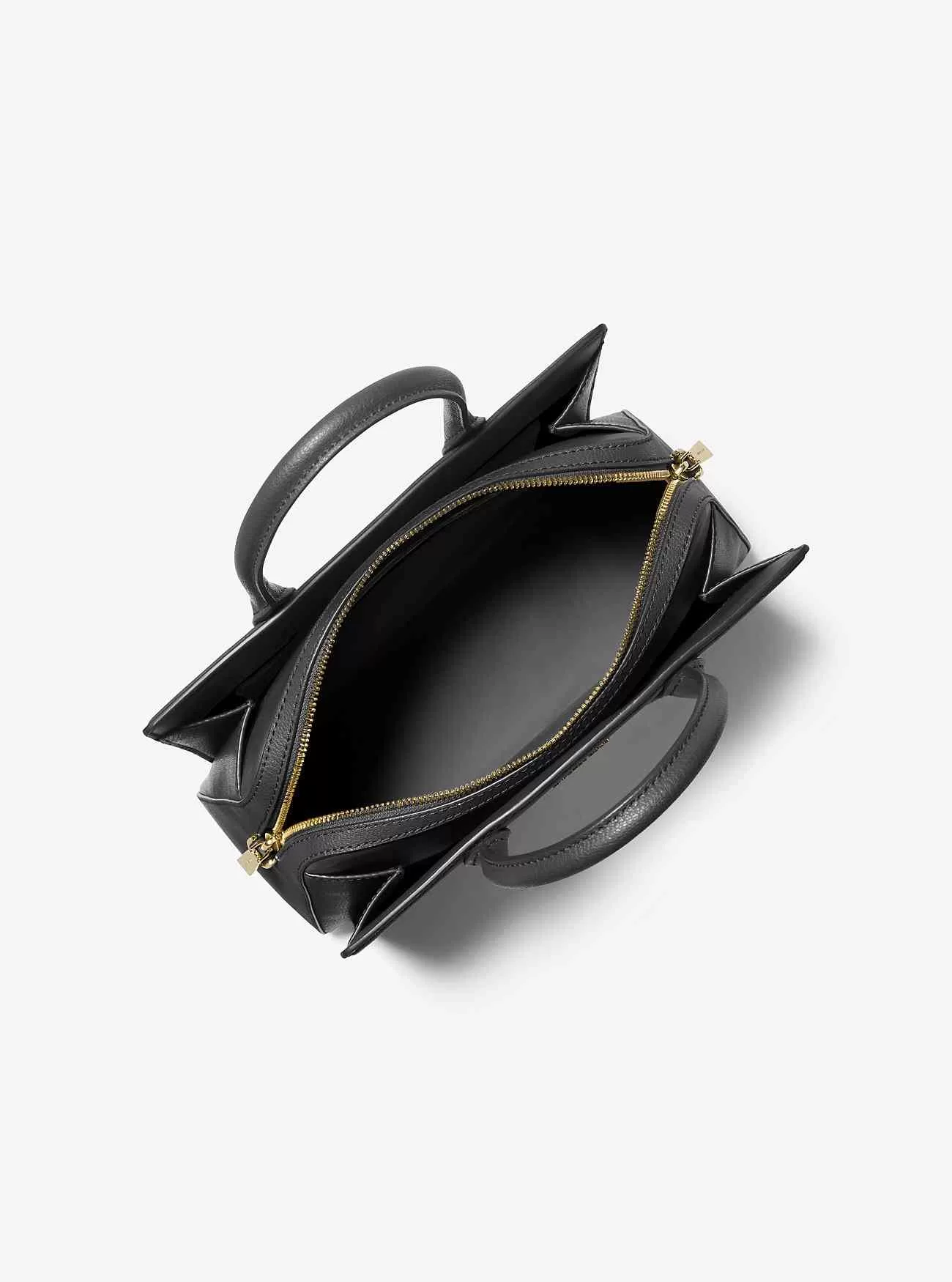 Bolso satchel mediano Laila de piel