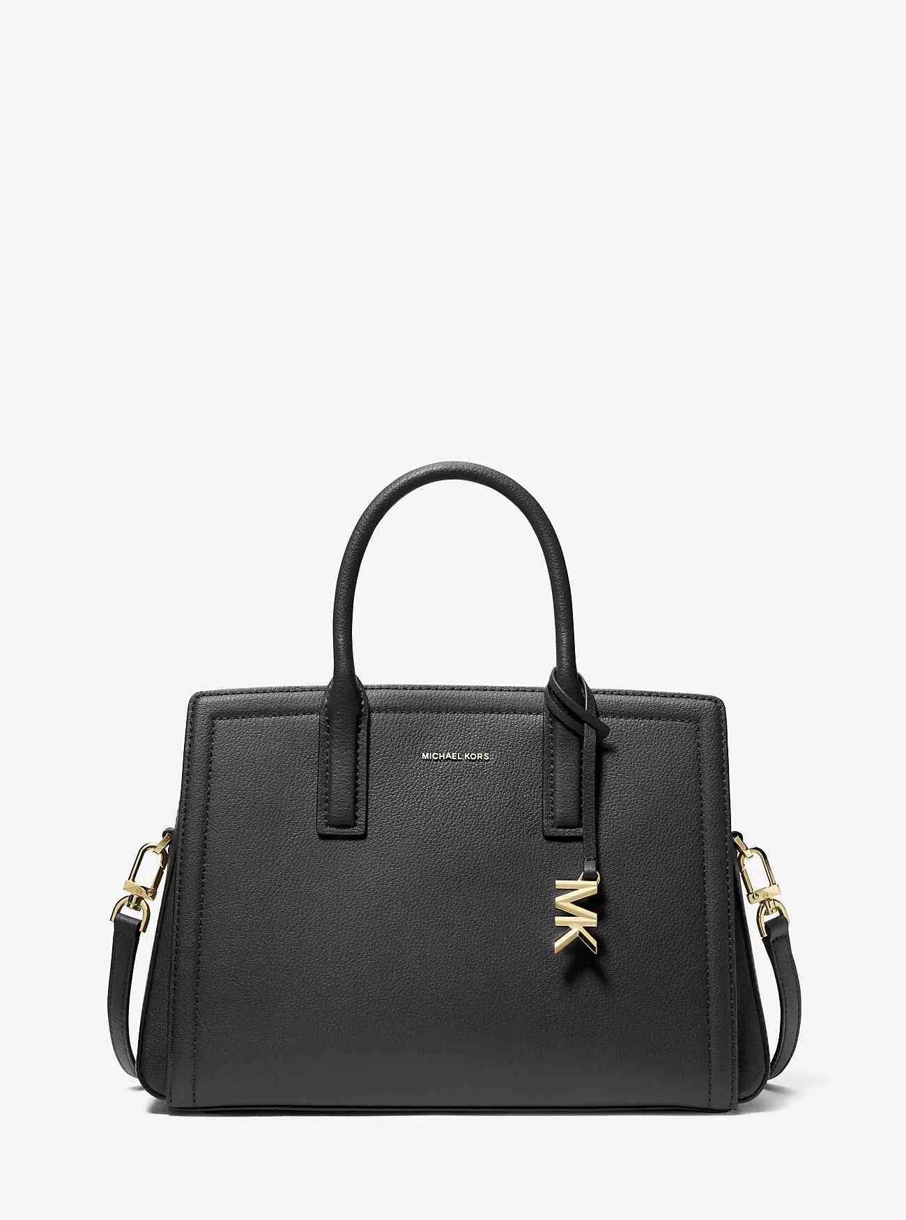 Bolso satchel mediano Laila de piel